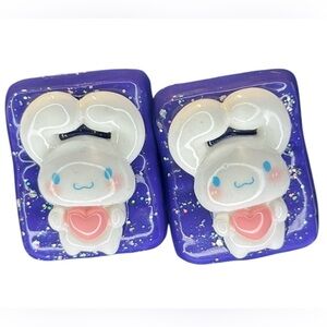 NEW Upcycle vintage 80’s earrings cinamonroll